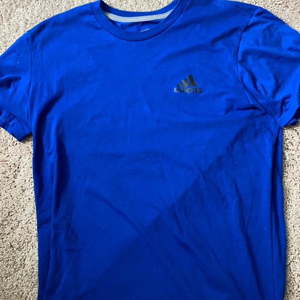 Blue Adidas Large T Shirt